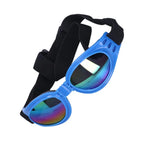 Foldable Structure Pet Sun Goggles Wind Tough Anti Ultraviolet Canine Goggles Adjustable Fit Light Weight Dog Sun Goggles