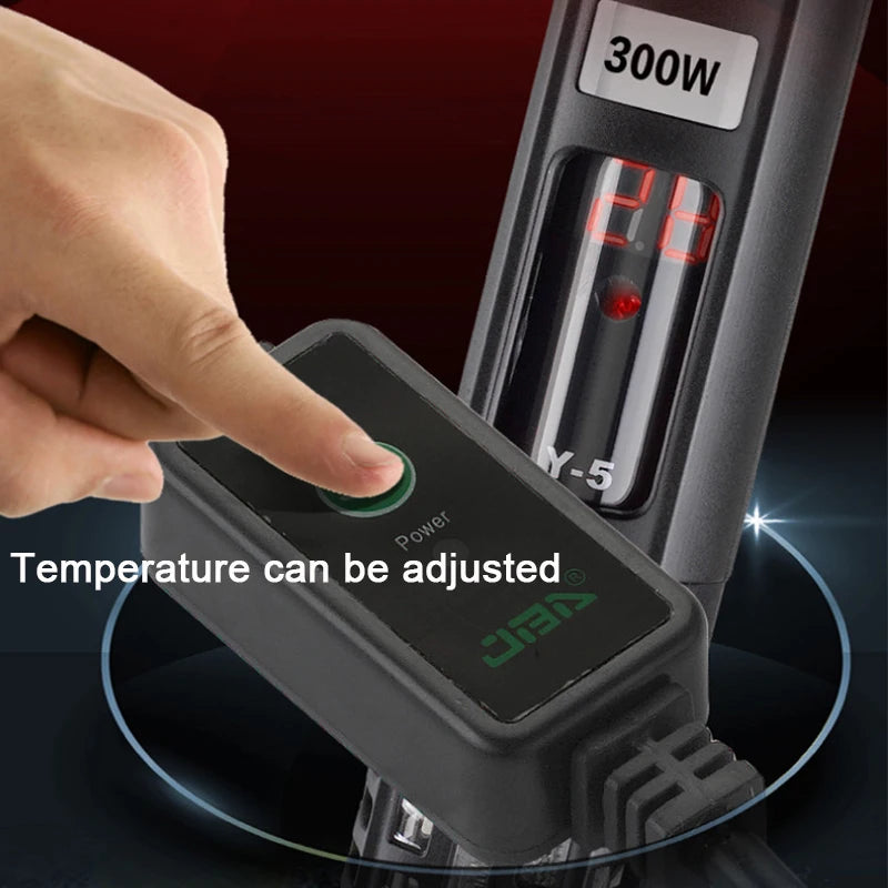 Aquarium Submersible Heater with Thermostat (50–500W, 220V EU Plug)