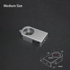 Aluminum Alloy Aquarium Tube Holder Clamp (Water Pipe Hose Mount, Tank Glass Clip)