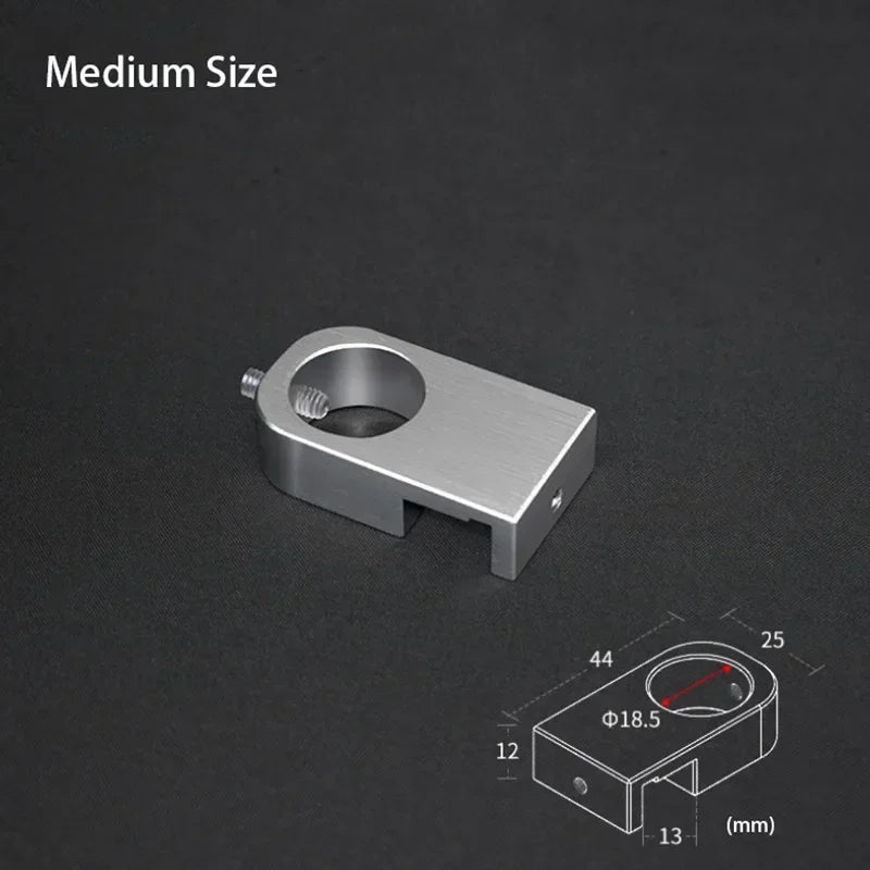 Aluminum Alloy Aquarium Tube Holder Clamp (Water Pipe Hose Mount, Tank Glass Clip)