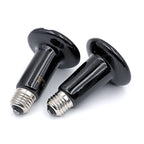 220V Pet Ceramic Heating Lamp Bulb Bird Heat Lamp Protective Cover Against Scalding No Light Emitting Heater for Reptile Poultry