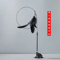 Hanging Telescoping Feather Rope Cat Toy — Simulation Scratch & Play Interactive Kitten Toy
