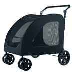 Large Dog Outdoor Pet Stroller Foldable Golden Retriever Giant Breed Senior Disabled Dog Trolley Pet Stroller Cat Stroller
