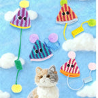 Ceiling-Mounted Elastic Spring Cat Toy — Stretchable Bite-Resistant Parachute Ball Interactive Cat Exerciser