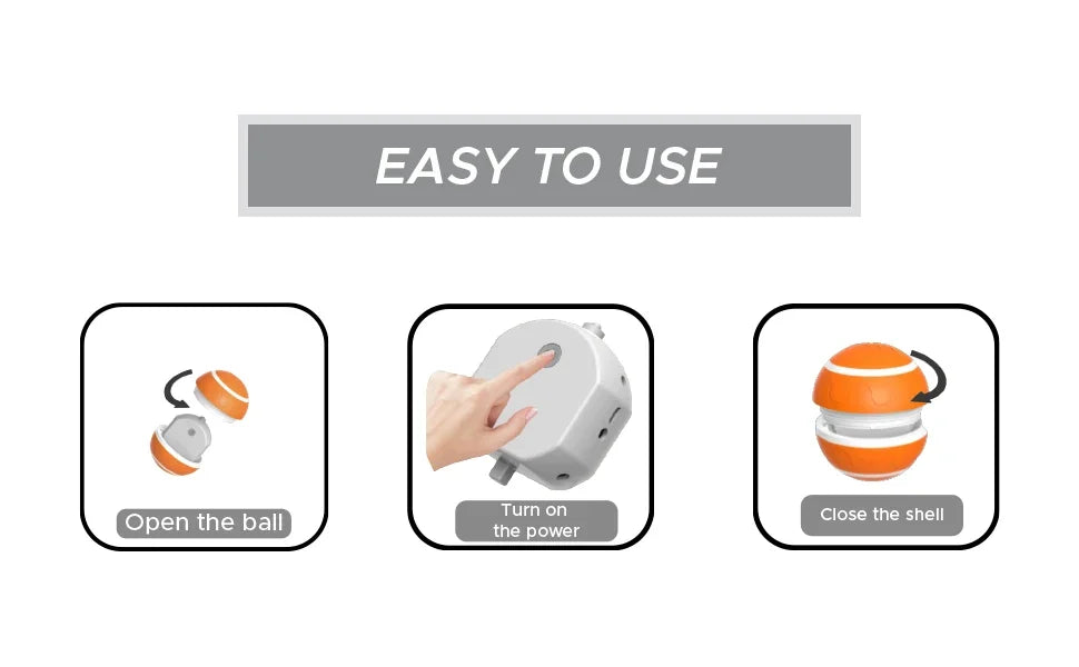 Interactive Smart Pet Ball