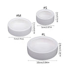 Reptile Food Bowl Anti-Escape Ceramic Feeder Dish Reptile Water Bowl for Hermit Crab Leopard Gecko Chameleon Corn Snake Y5GB