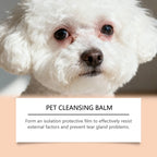 Dog Cat Tear Stain Cleansing Cream With A Special Brush Natural Formula Deep Cleaning Keep Drying Pet Tear Stain Remover Cream