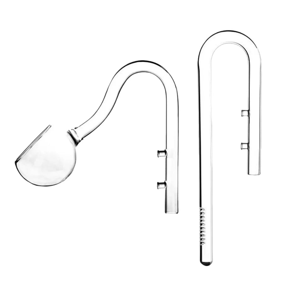 Borosilicate Glass Aquarium Inflow & Outflow Pipe (13mm/17mm, Planted Tank, Filter Tube)