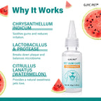 Pet Toothpaste Kit Toothbrush & Finger Brush Watermelon Flavor Gentle Fresh Breath Plaque Tartar Remover for Dogs Cats Oral Care