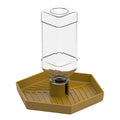 Reptiles Water Feeder Bowl Food Feeder Water Bottle For Reptiles Pet Antislip Automatic Water Dispenser for Lizards 87HA