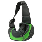 Hands-Free Puppy Carrier Backpack Breathable Crossbody Bag Travel Shoulder Bag Multi-size Oxford Cloth Mesh Sling Bag