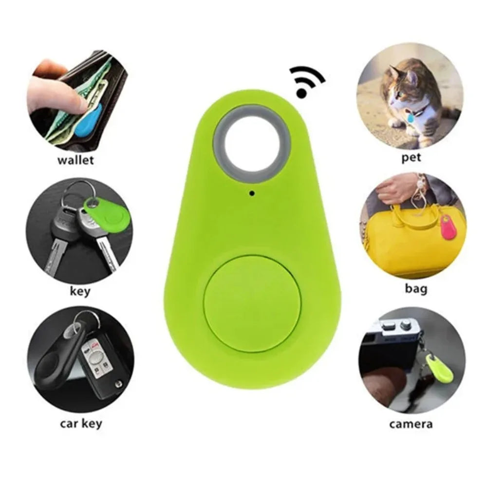 Waterproof Mini Bluetooth Smart Tracker for Pets, Dogs, Cats, Keys, Wallets & Bags - Anti-Loss Locator