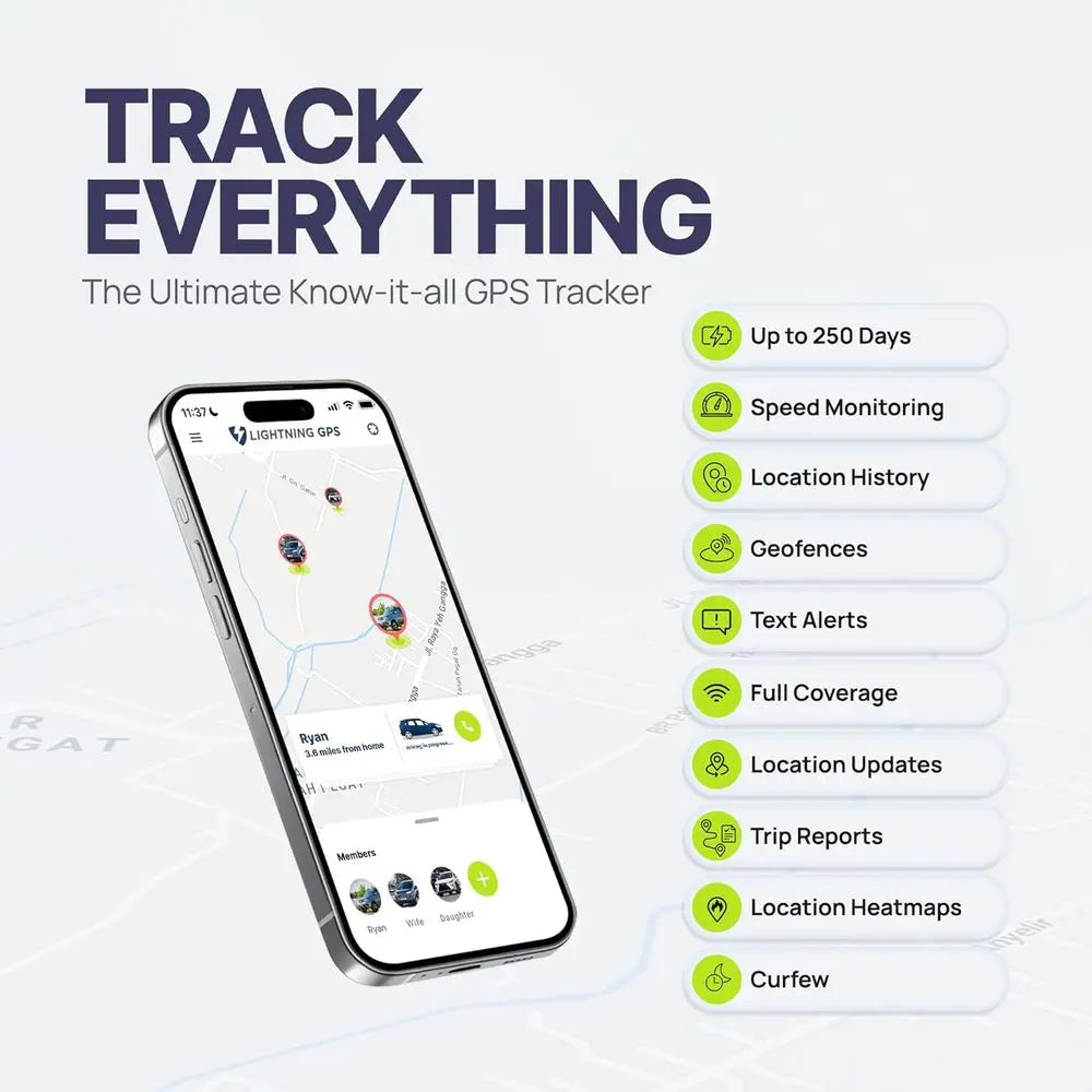 GL300 Vehicle GPS Tracker with Magnetic Case - Covert Fleet Monitoring & Anti-Theft Tracking