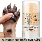 Dog Nose and Paw Balm Dog Paw Cream Cats Dogs Paw Protector Cream Pet Feet Moisturizer Pet Crack Feet Repair Pet Accessories