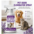 Pet Urine Odor Remover Spray, Efficient Stubborn Smell Eliminator, Pet Safe Deodorizer, Fast Drying No Residue Formula, Gentle D