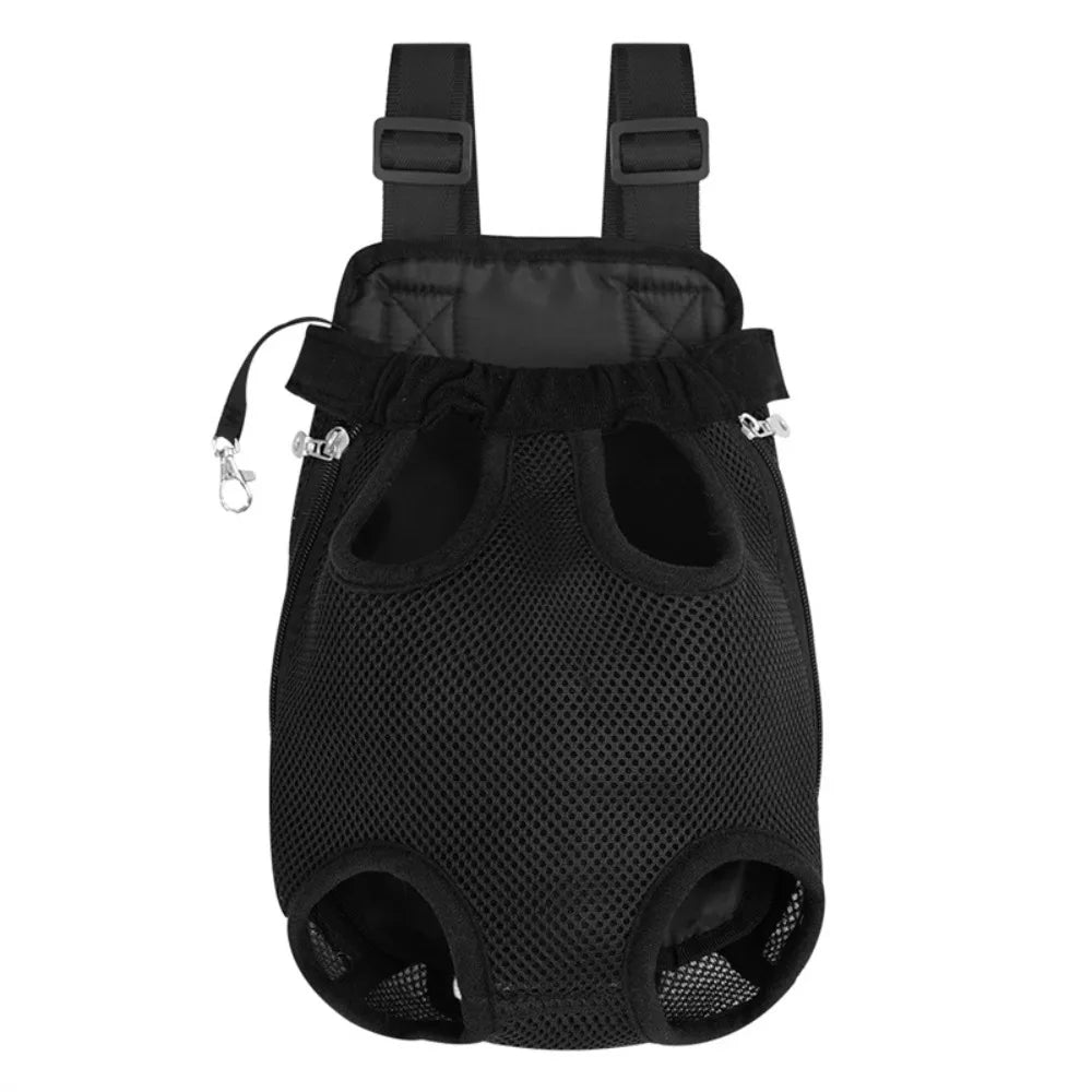 Adjustable Pet Backpack Double Shoulder Breathable Cat Carrier Bag Dog Carrier Backpack for Small Dog Cat Outdoor Accessories