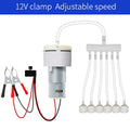 DC 12V Mini Aquarium Air Pump (Adjustable PWM, Breeding, Fish Tank)