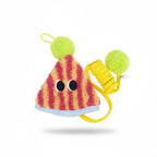 Ceiling-Mounted Elastic Spring Cat Toy — Stretchable Bite-Resistant Parachute Ball Interactive Cat Exerciser