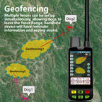 Eseek GPS Dog Collar with Radio Tracking - Long-Range Real-Time Locator for Hunting Dogs & Multiple Dog Use