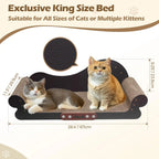 26in Cardboard Cat Scratching Board Lounge Pad