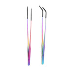 Reptile Feeding Tongs Long Aquarium Tweezers for Lizards Gecko Snakes Enclosure Accessories Water Grass Bearded Dragon Tank