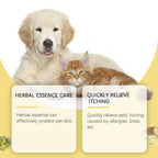 Yegbong Petskin Soothing Spray Antiitch Relief Herbal Essence Nonirritating Skin Repair Pet Care Spray Cats Dogs Cleaning Skin