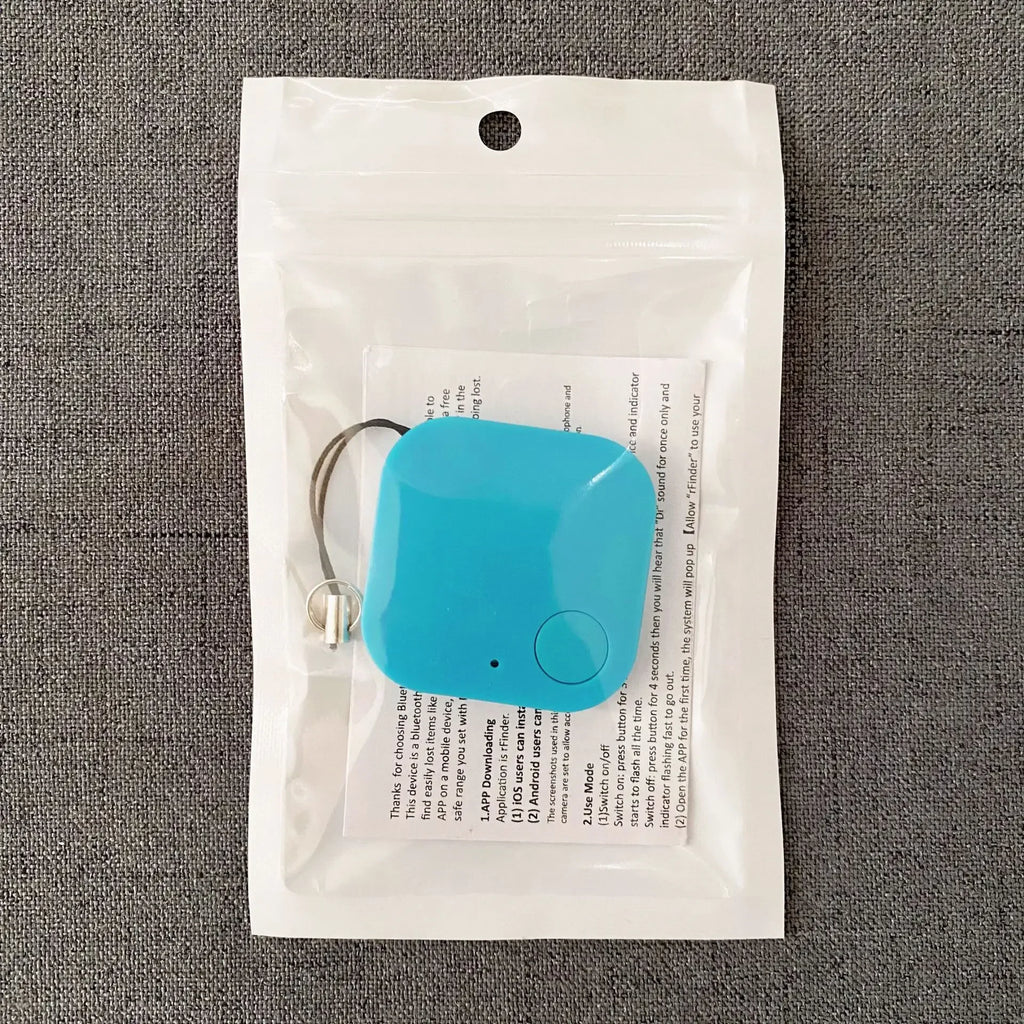 Mini Bluetooth Pet Tracker with Built-In Speaker - AirTag-Style Anti-Loss Finder for Dogs & Cats (iOS & Android)