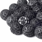 10/20/40/50/100Pcs Aquarium Filter Media Bio Balls Portable Wet Dry Cotton For Air Pump Canister Clear Water Biological Balls