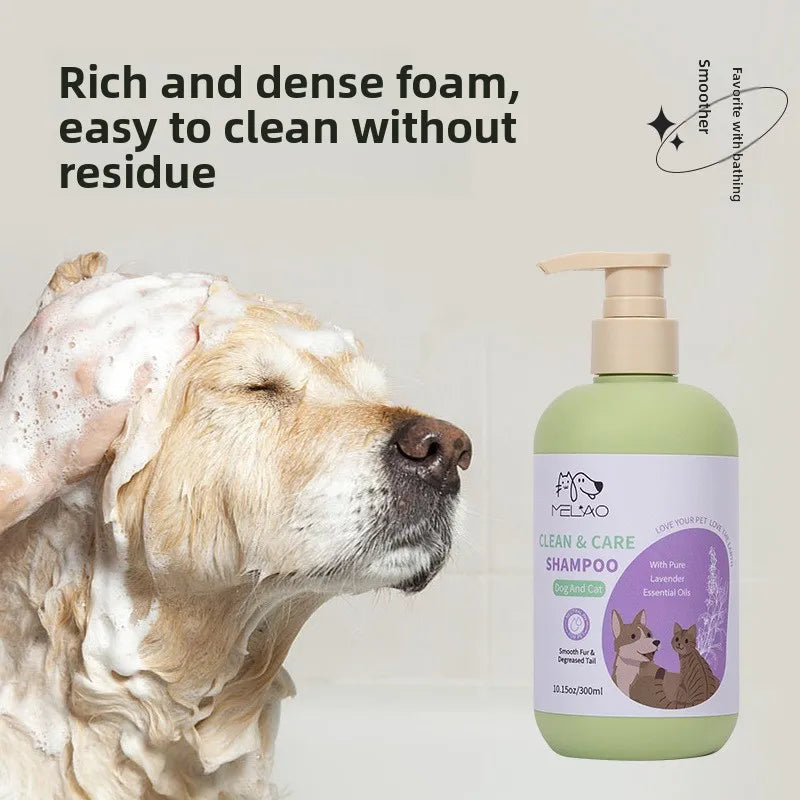 Hypoallergenic Dog Shampoo and Conditioner (Probiotic, Royal Lavender, 500ml)