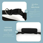 Mini Smart Bluetooth GPS Tracker for Pets, Kids & Bags - Adjustable Anti-Loss Collar Locator (iOS & Android)