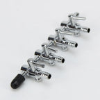 Stainless Steel Aquarium Air Flow Splitter & Regulating Valve (Oxygen Pump Distributor, Adjustable)