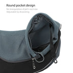 Breathable Pet Sling Carrier (Crossbody, Soft Fabric, Lightweight)