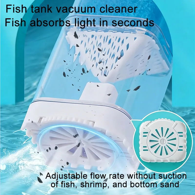 220V Submersible Aquarium Filter Pump (Anti-Backflow, Internal Aerator, Wave Maker)