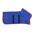 Super Absorbent Microfiber Pet Bathrobe Quick-Drying Soft Comfortable Towel Drying Robe Adjustable Hook And Loop Pet Supplies