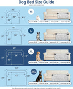 Calming Extra Large Plush Dog Bed (45x37in, Grey)