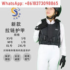 Equestrian Riding Armor Vest with Zipper (Protective, Training & Competition)