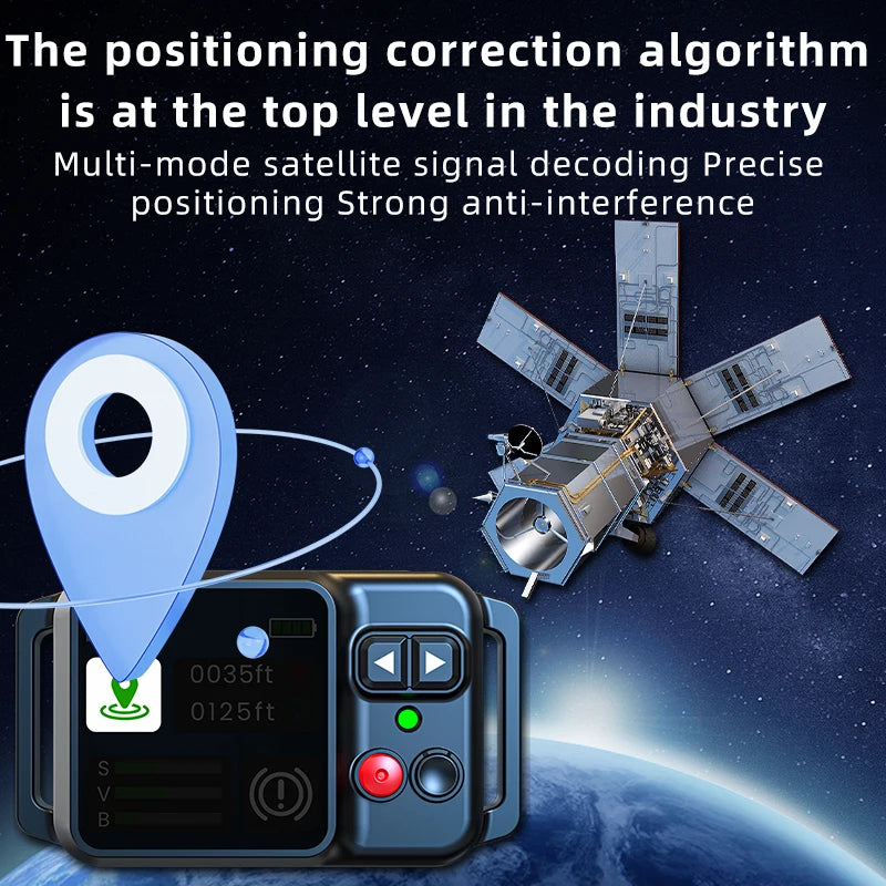 2025 Upgraded Wireless Electronic Fence GPS Tracker for Dogs - Smart Virtual Boundary Anti-Escape Pet Locator