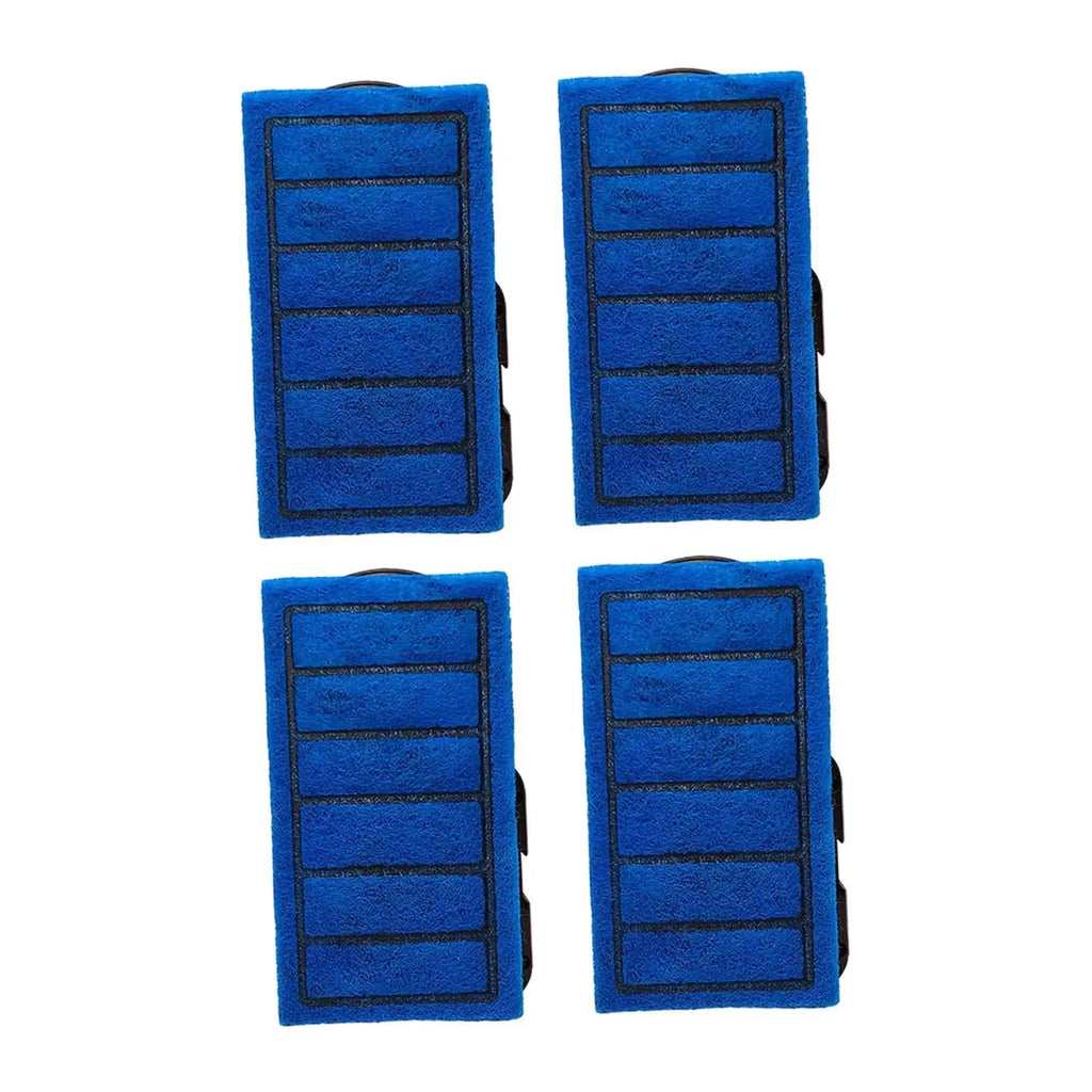 4 Pieces Fish Tank Filter Cartridges High Performance Directly Replace for 5W Reptile Tanks Low Water Filters Turtle Tanks