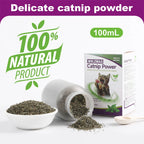 Organic Catnip Blend in Glass Jar (100ml)