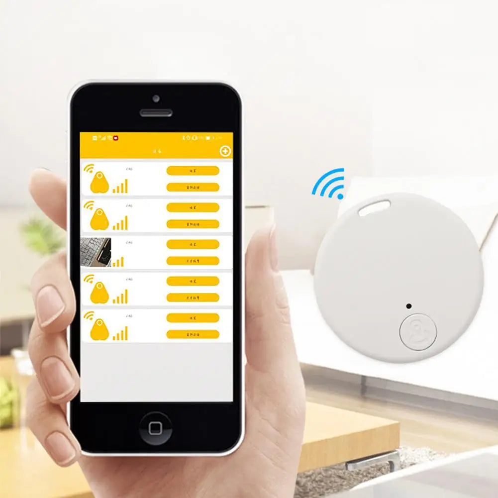 Mini Bluetooth GPS Anti-Loss Alarm Keychain Tracker - Smart Wallet, Dog, Pet & Child Key Finder
