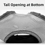 Breathable Mesh Pet Front Bag Double Shoulder Adjustable Strap Pet Carrier Backpack Portable Lightweight Dog Carrying Bag