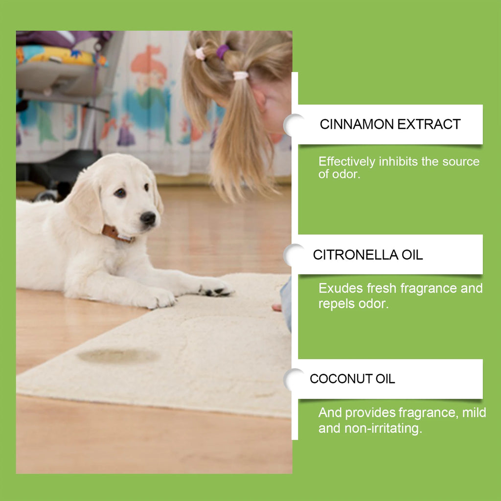 Yegbong Pet Deodorizing Spray for Dogs and Cats Eliminates Pet Odors, Long-lasting Fragrance, Keeps Indoor Air Fresh 100ML