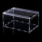 Transparent Reptiles Terrarium Ventilated Easy to Install Lizard Breeding Box Acrylic Anti-escape Gecko House Habitat