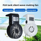 Mini USB Aquarium Cooling Fan (5V, 3W, Speed Regulation, Fish Tank Temperature Control)