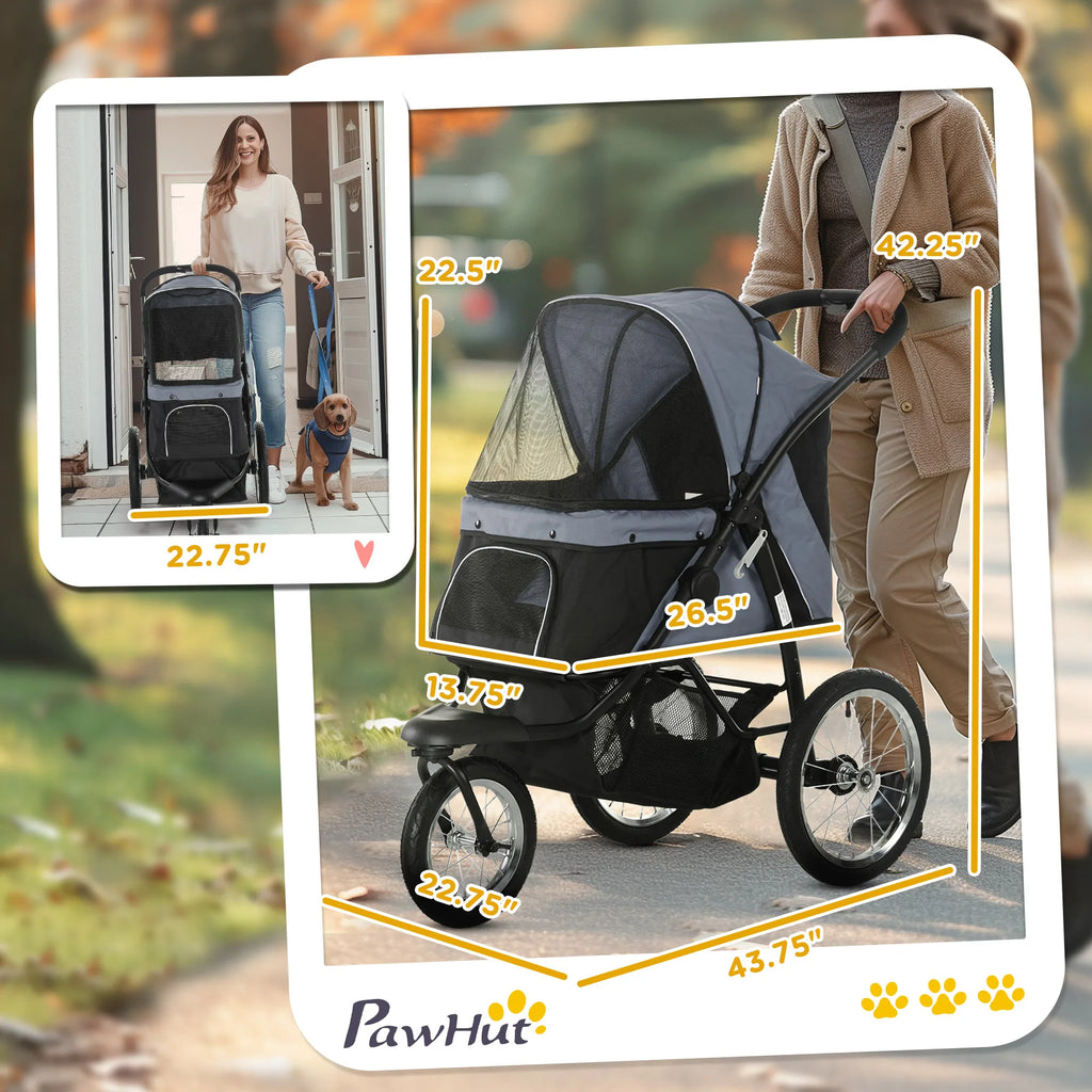 Pet Stroller for Small Dogs, Medium Dogs