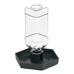 Reptiles Water Feeder Bowl Food Feeder Water Bottle For Reptiles Pet Antislip Automatic Water Dispenser for Lizards 87HA