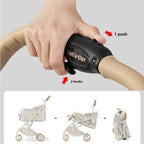 Outdoor Pet Stroller Travel Breathable Lightweight Puppy Stroller Convenient One-touch Folding for Cat Small Dog Aeroplane-ready