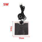 5-45W Reptiles Heat Mat Pet Heating Warm Pads Adjustable Temperature Controller Mats Reptiles Supplies   Plant Warm Heating Pad