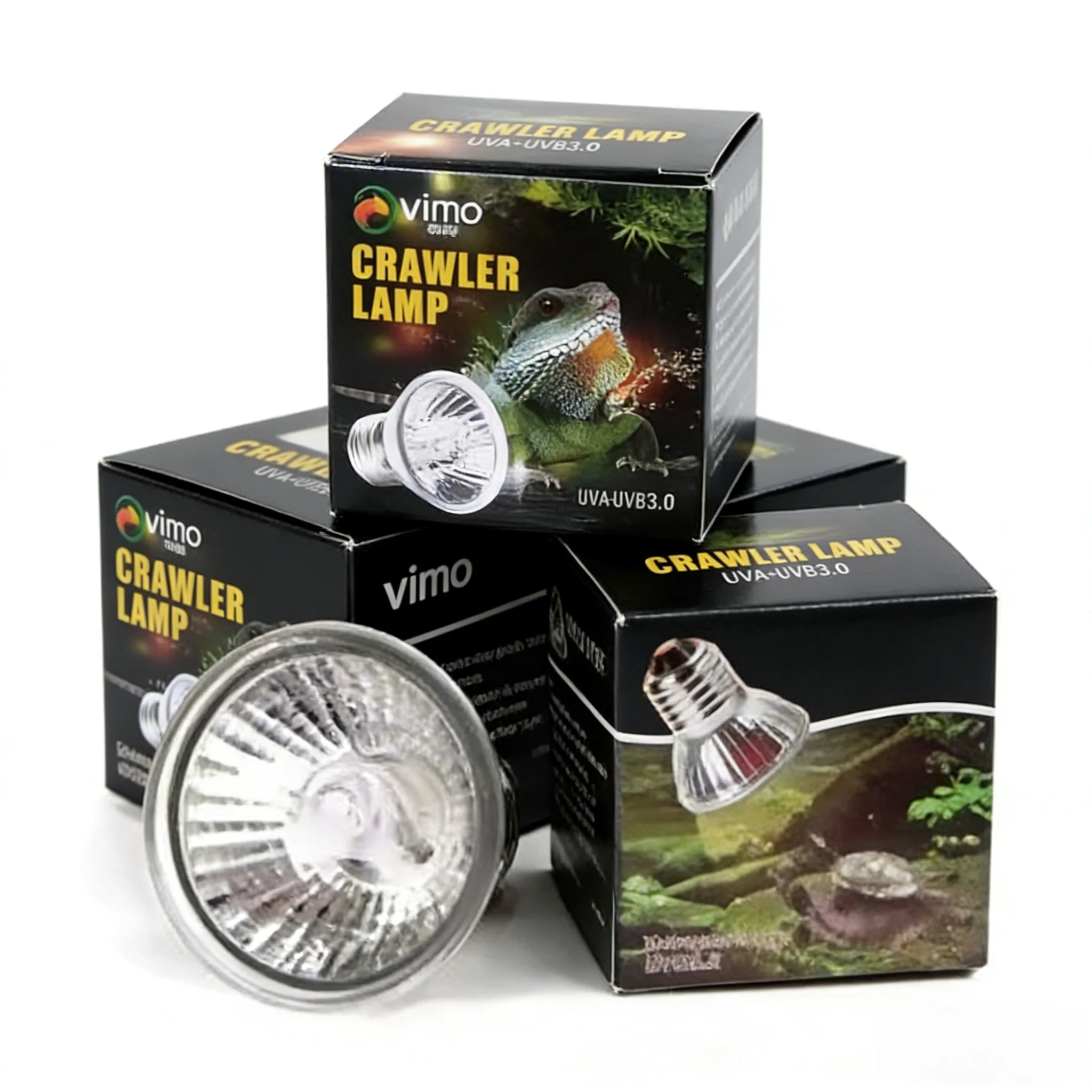 1/2/5/10PCS UVA +UVB Reptile Heating Light Bulb 25/50/75W Snake Turtle Pet Full Spectrum Basking UV Light Bulbs For Amphibians