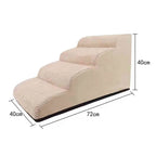 Anti-Slip Detachable Sponge Pet Ladder (2-4 Layers)